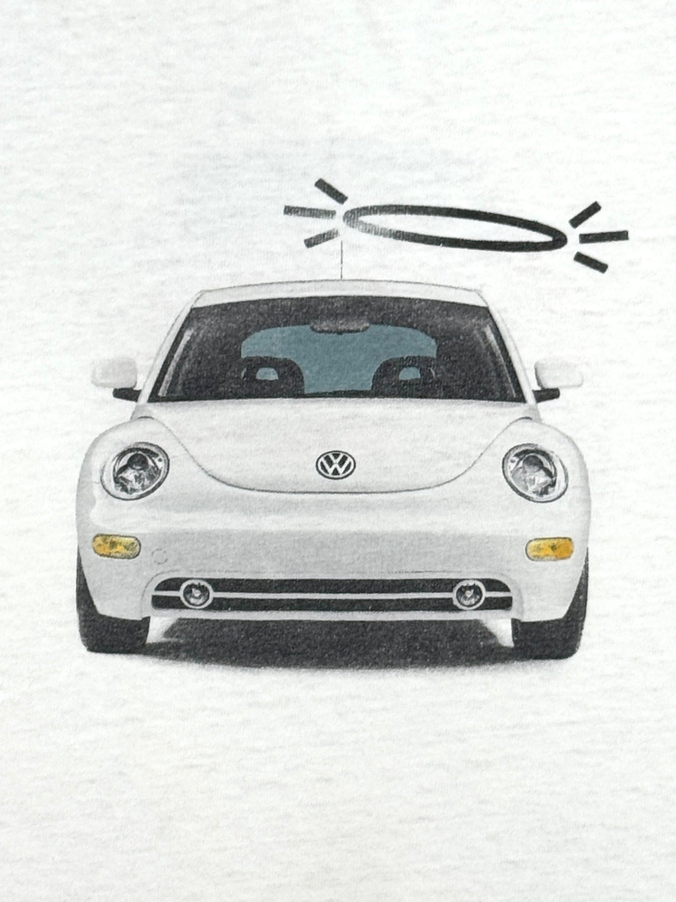 00s Vinatge Volkswagen New Beetle Angel&Devil ZTee