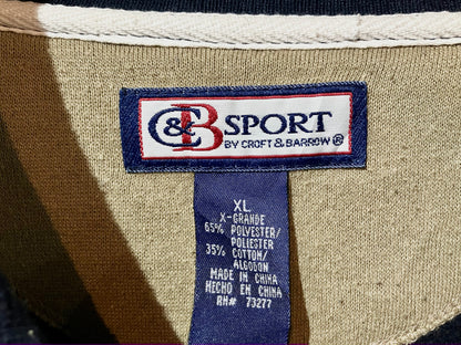 "croft&barrow" Old Design Sweat Polo Shirt