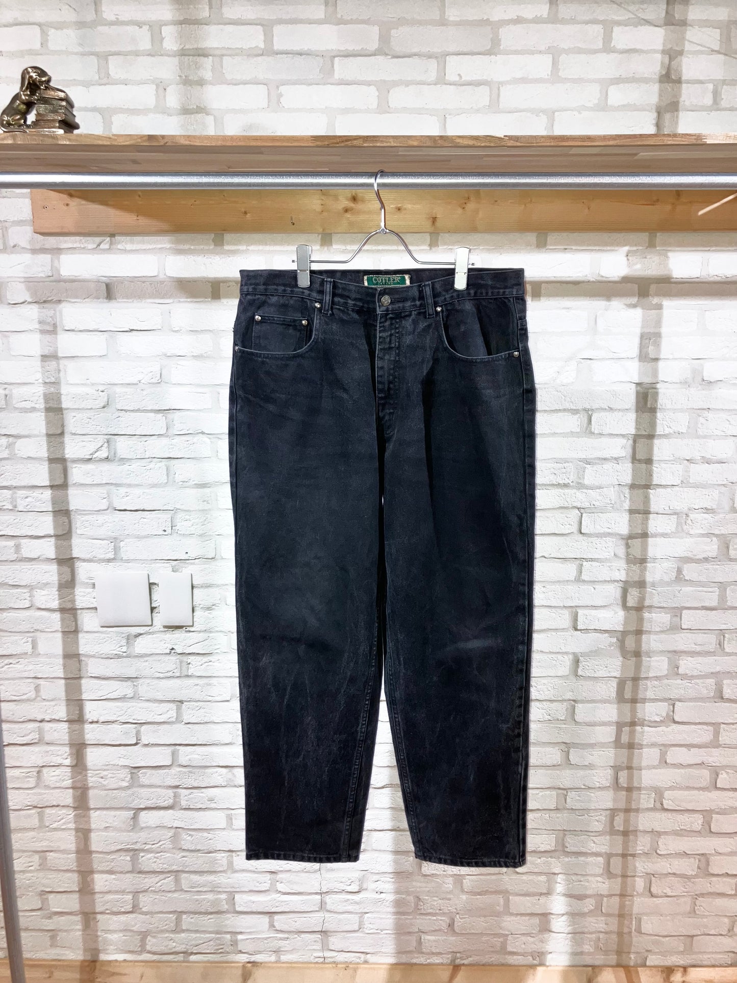 "COTLER" Old Wide Denim Pants