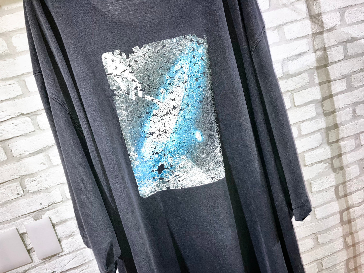 "KING SIZE" Old Super Big Pocket Printed Tee