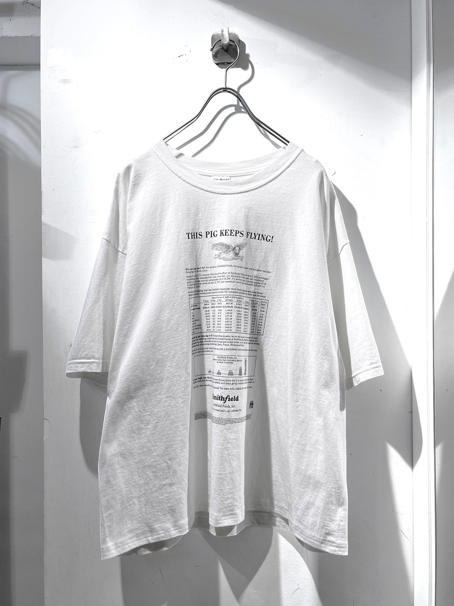 Flying Pig print Tee