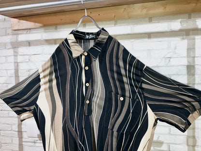 Vintage Oversized Design Pollover Shirt