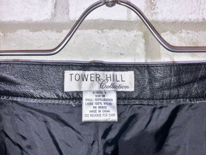 Old 5pocket Leather Pants