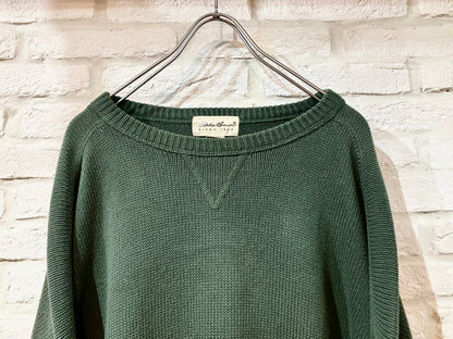 "Eddie Bauer" Old Cotton Knit