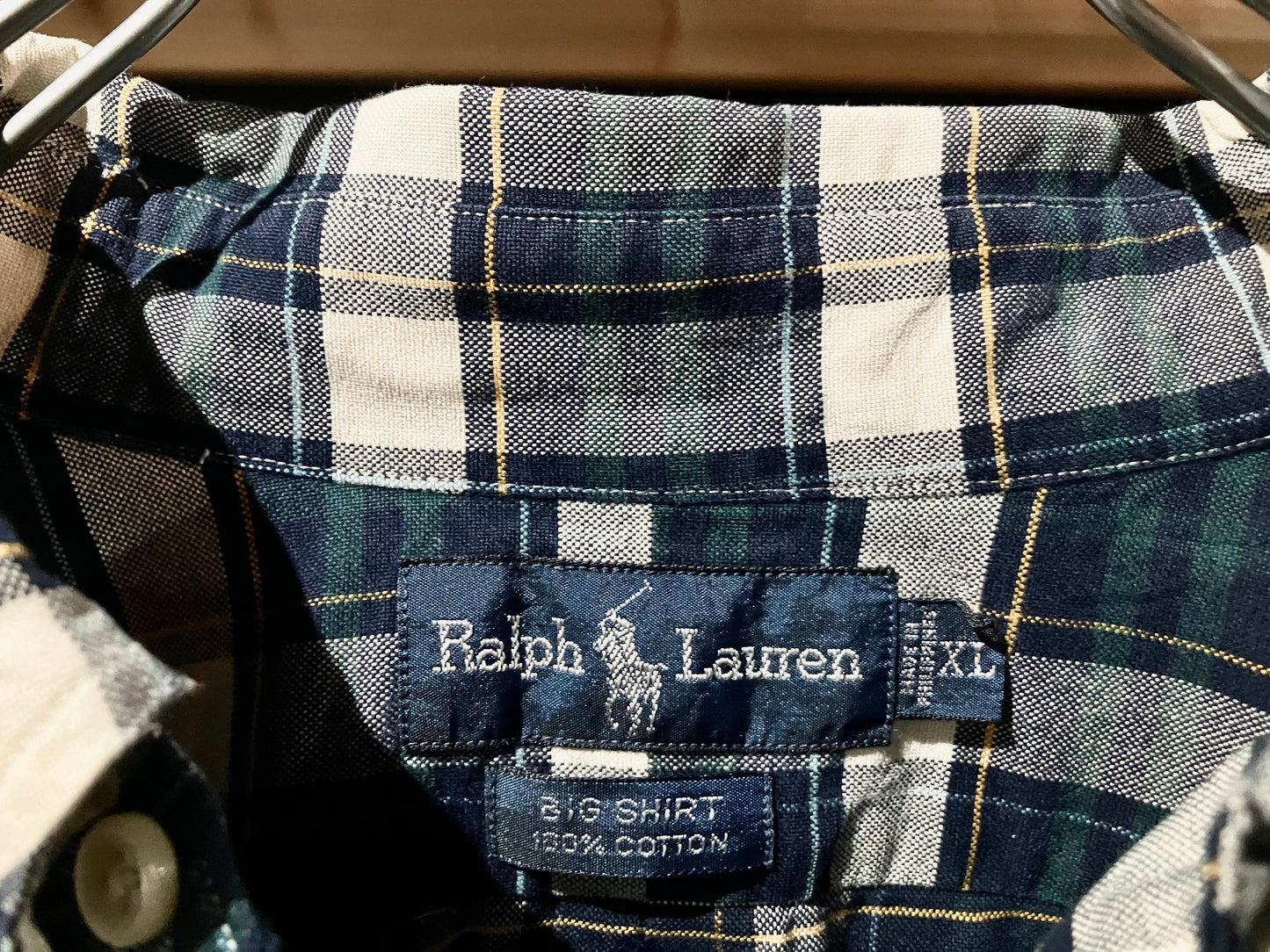 "Ralph Lauren" Old Oversized Check Shirt