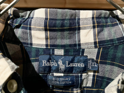 "Ralph Lauren" Old Oversized Check Shirt