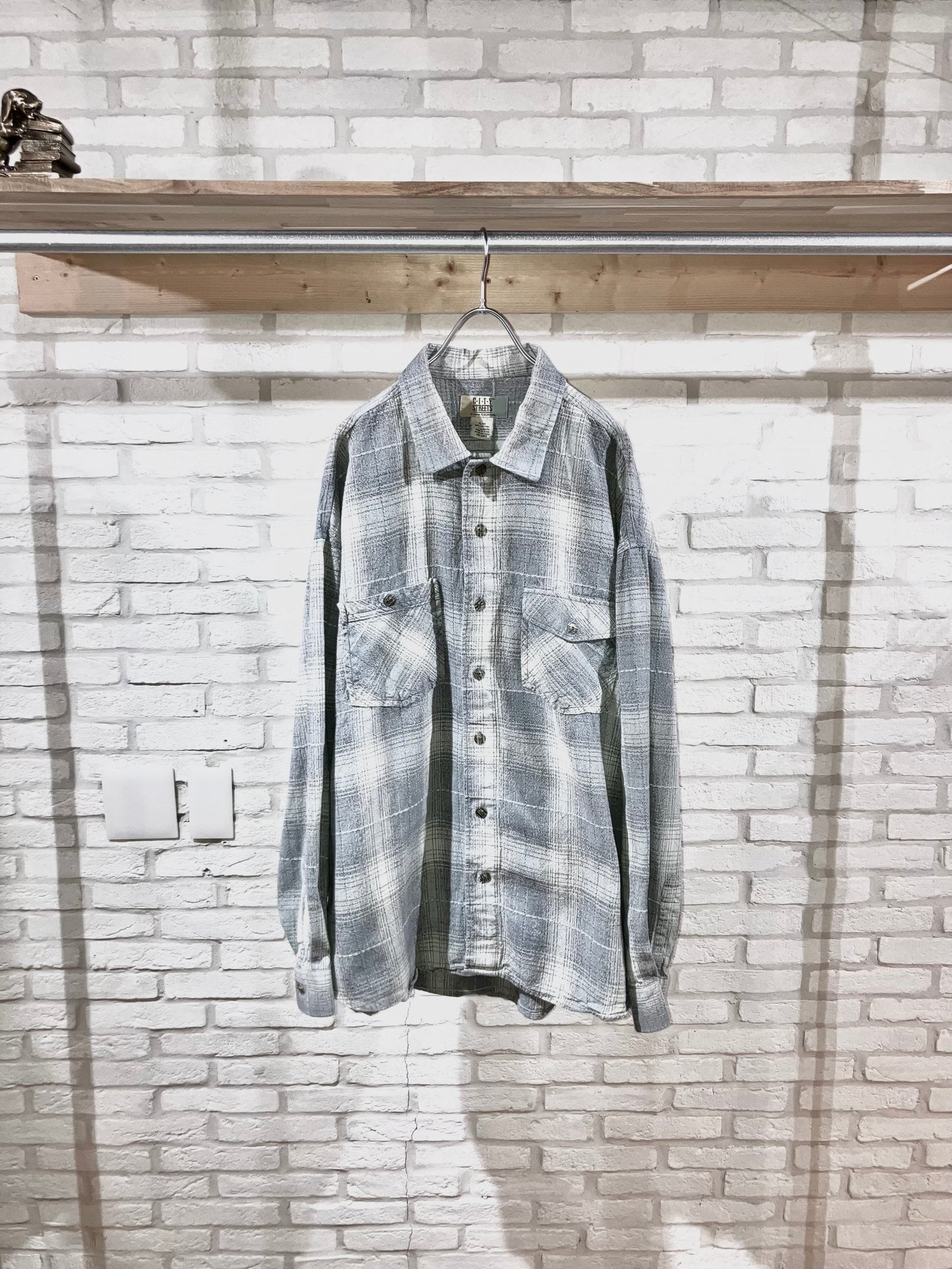 "CITY STREETS" Old Design Check Shirt