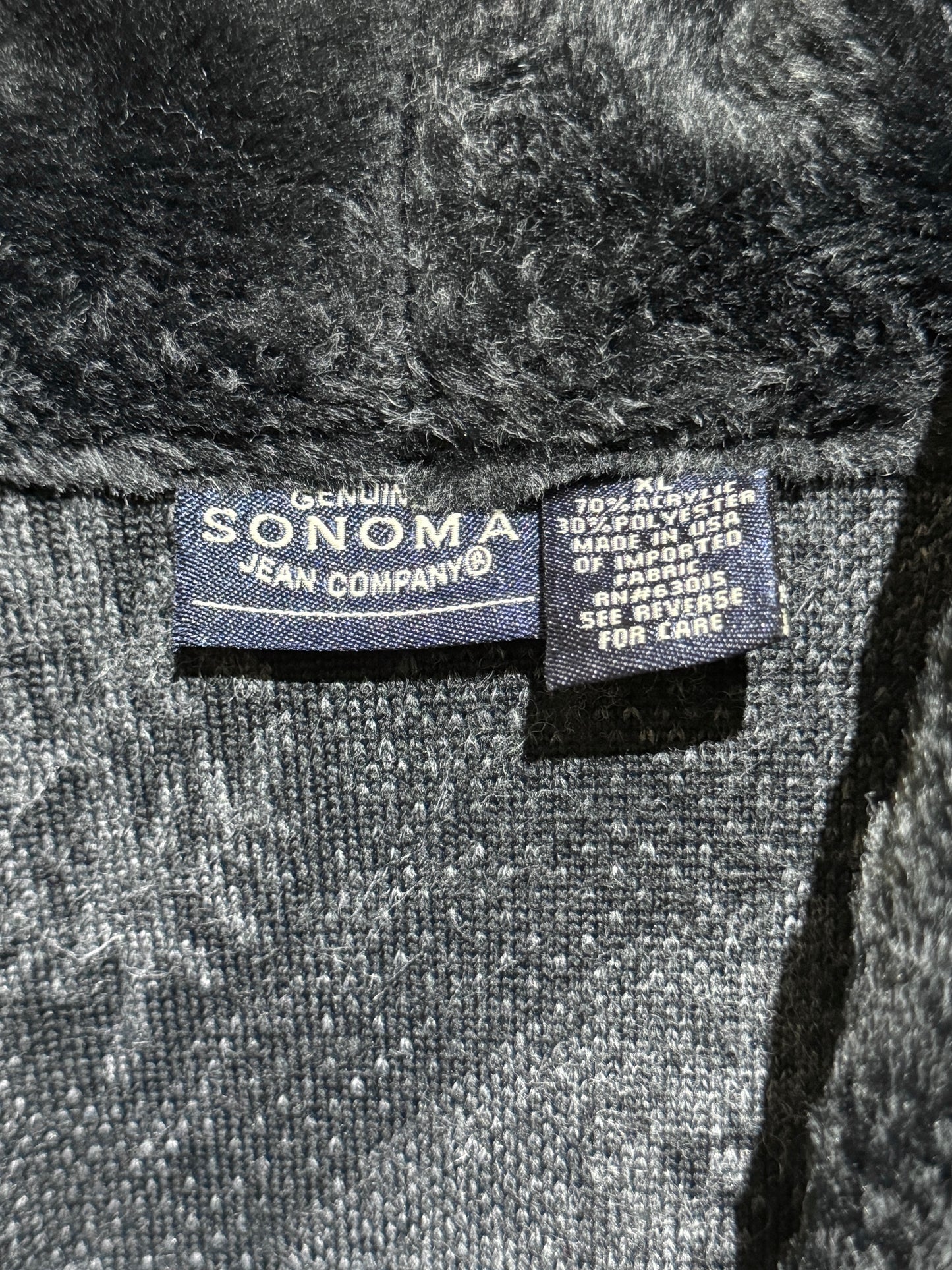 00s Sonoma Design Fleece Jacket