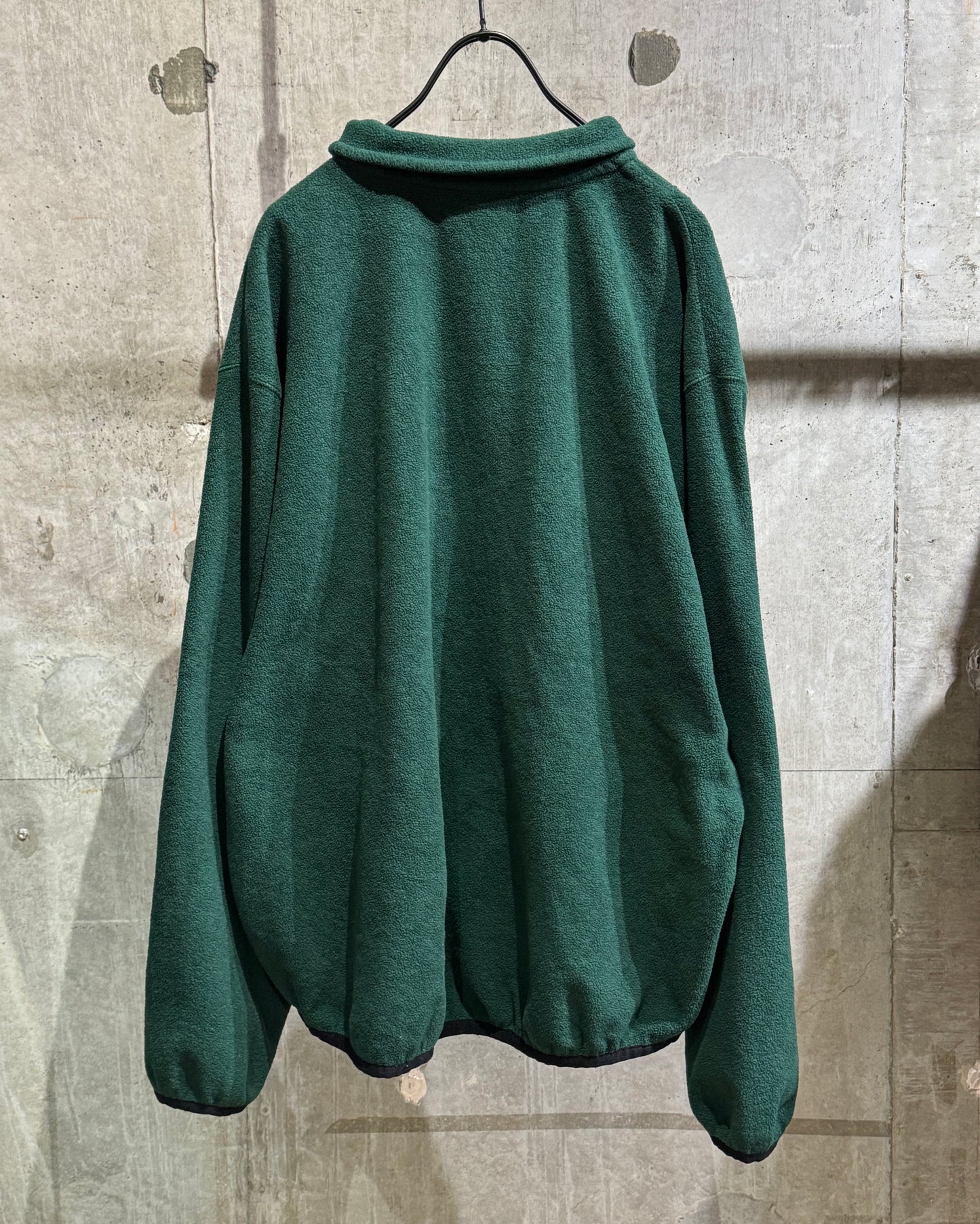 Old Adidas Forest Green Fleece Jacket