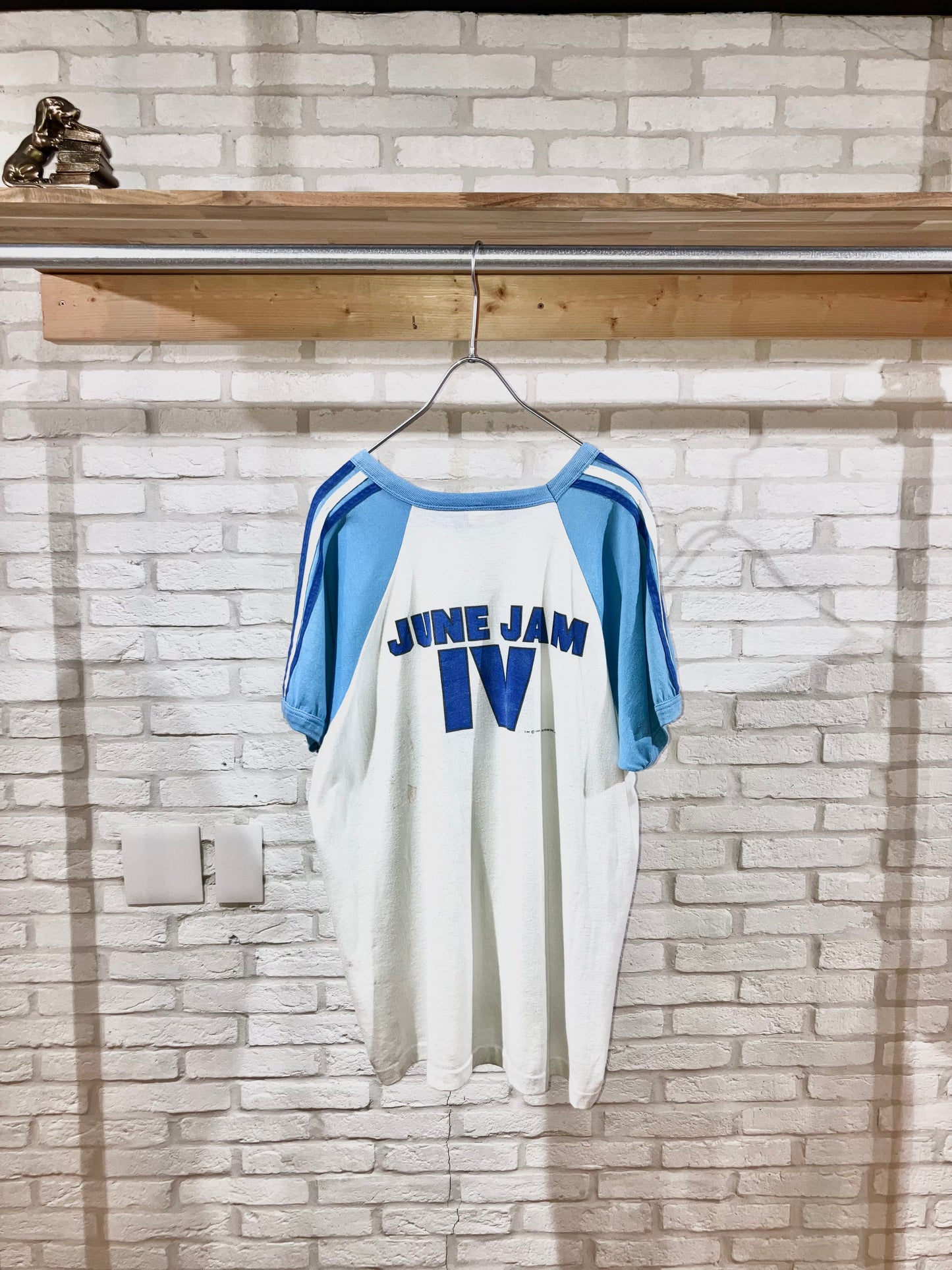 Vintage Printed Raglan Tee