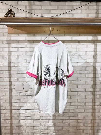 Old Fake Layered Printed Tee