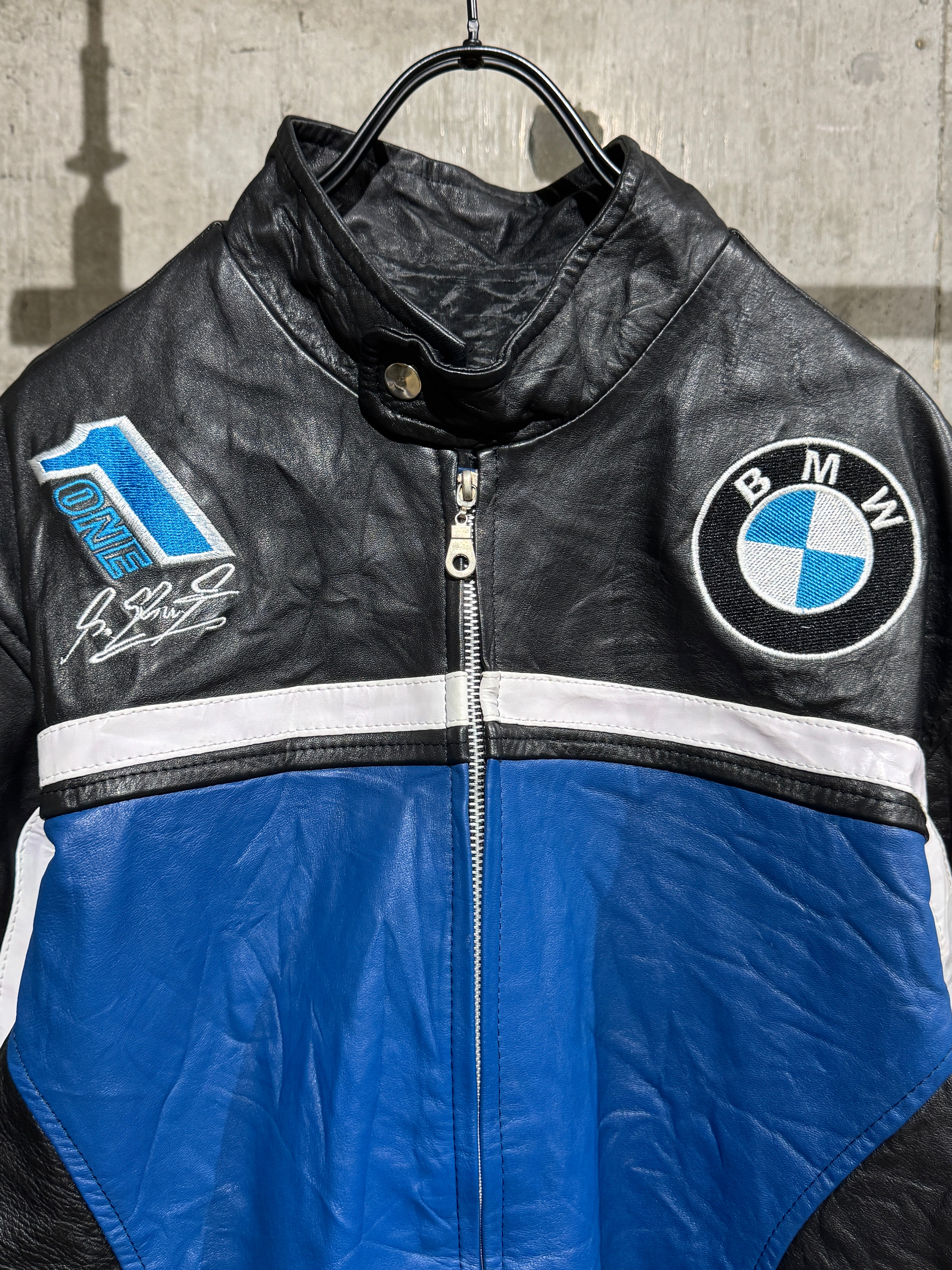 BMWライダースジャケット BMW Leather Racing Jacket – BUSINESS AS USUAL