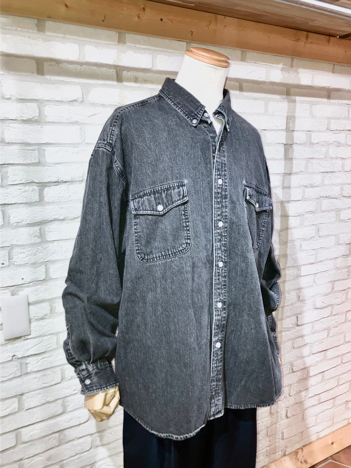"croft&barrow" 00s Denim Shirt