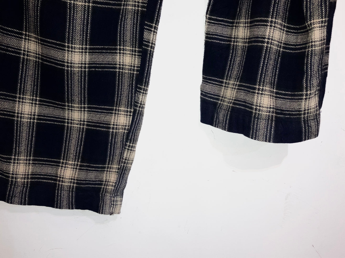 "GAP" Old Super Wide Check Cargo EZ Pants