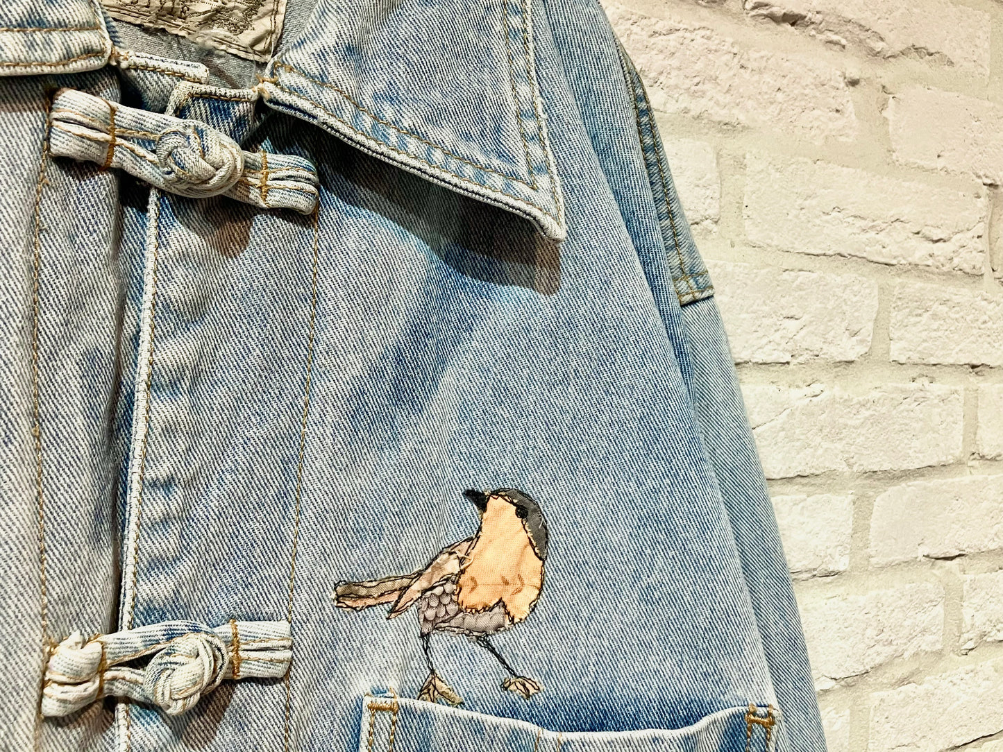 Old Embroidery China Denim JKT