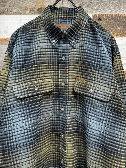 Old Shadow Plaid Flannel Shirt