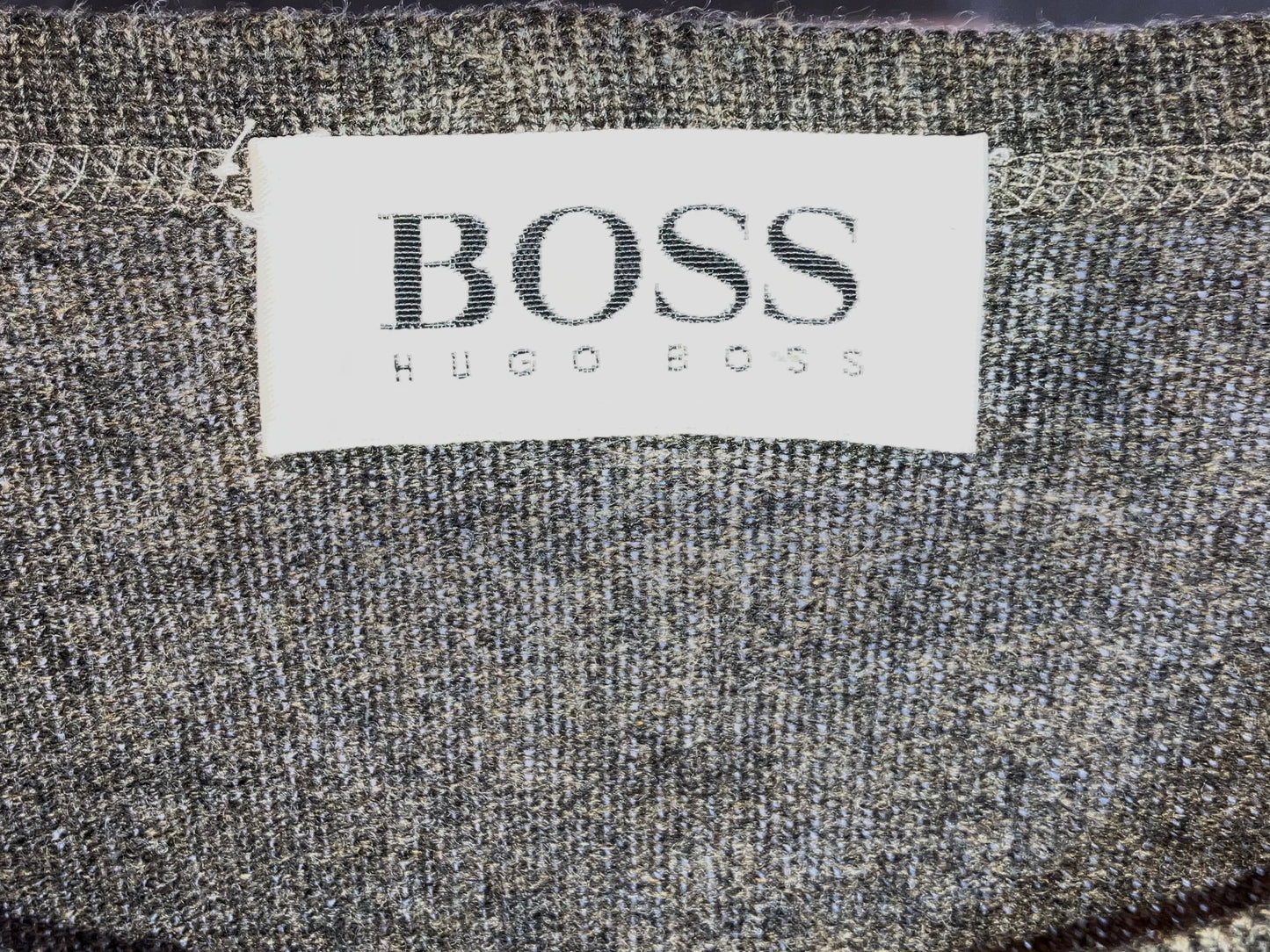 "HUGO BOSS" Old Oversized Design Knit