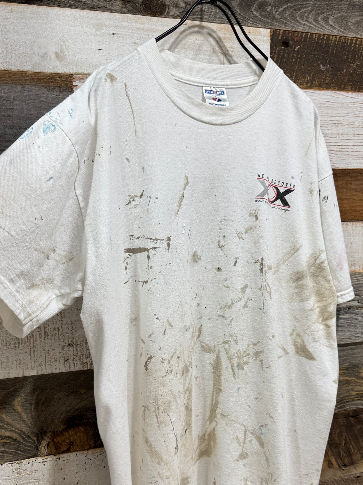 "WE DO RECOVER" Painted Tee