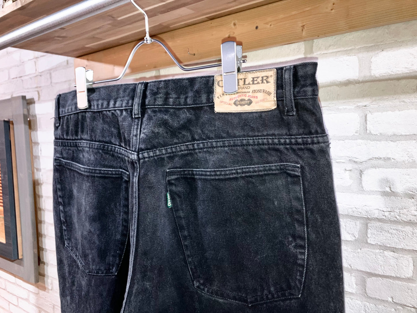 "COTLER" Old Wide Denim Pants