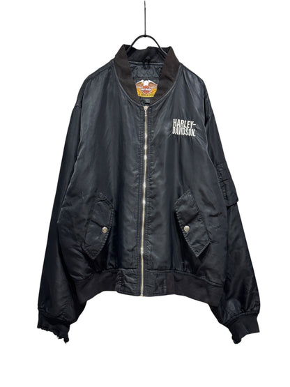 Old Harley Davidson Bomber Jacket