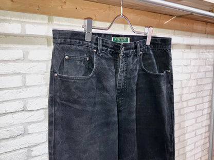 "COTLER" Old Wide Denim Pants