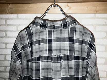 "KING SIZE" 00s Oversized Check Shirt