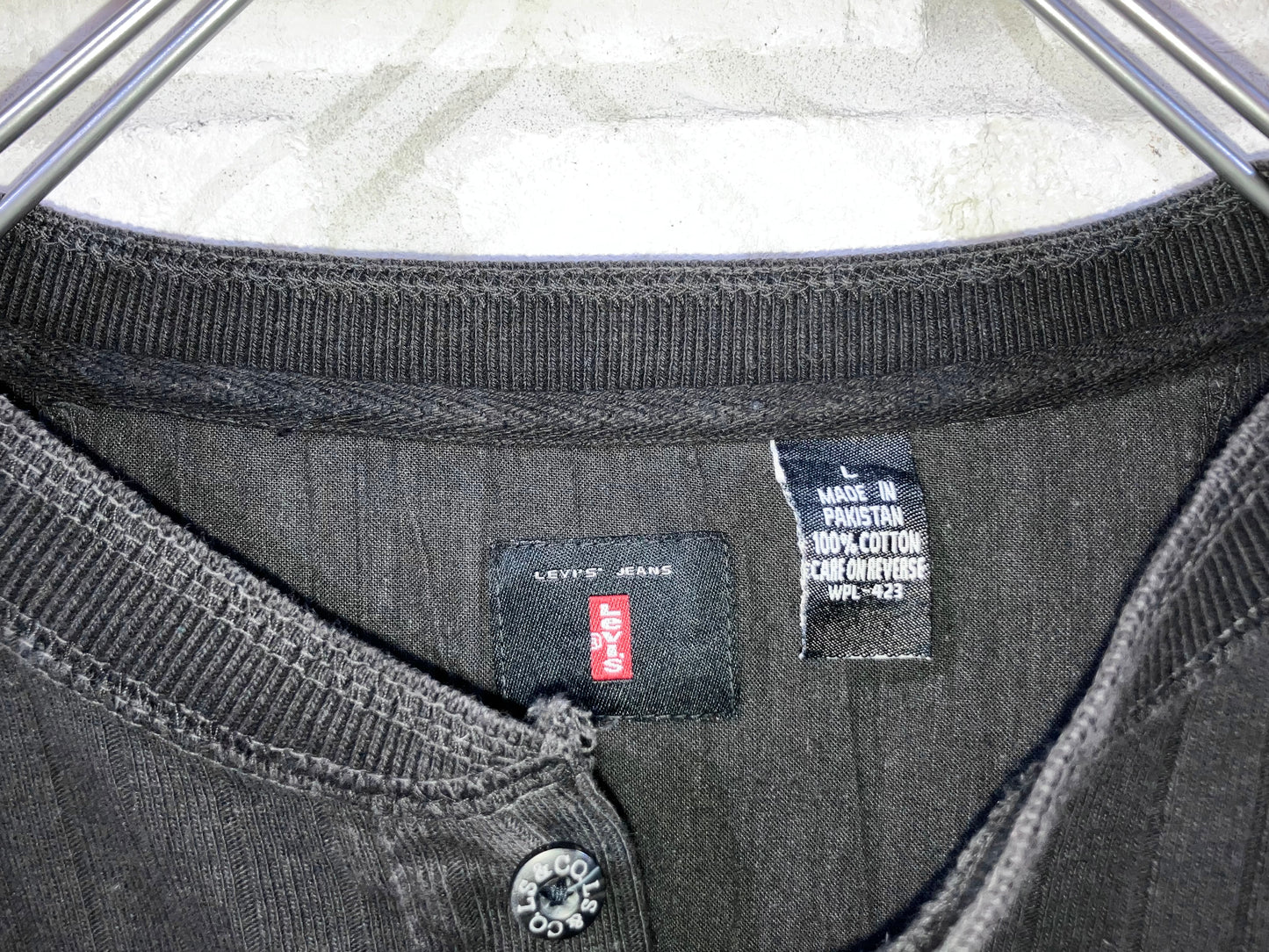 "Levi's" 00s Design Henley Neck Tops