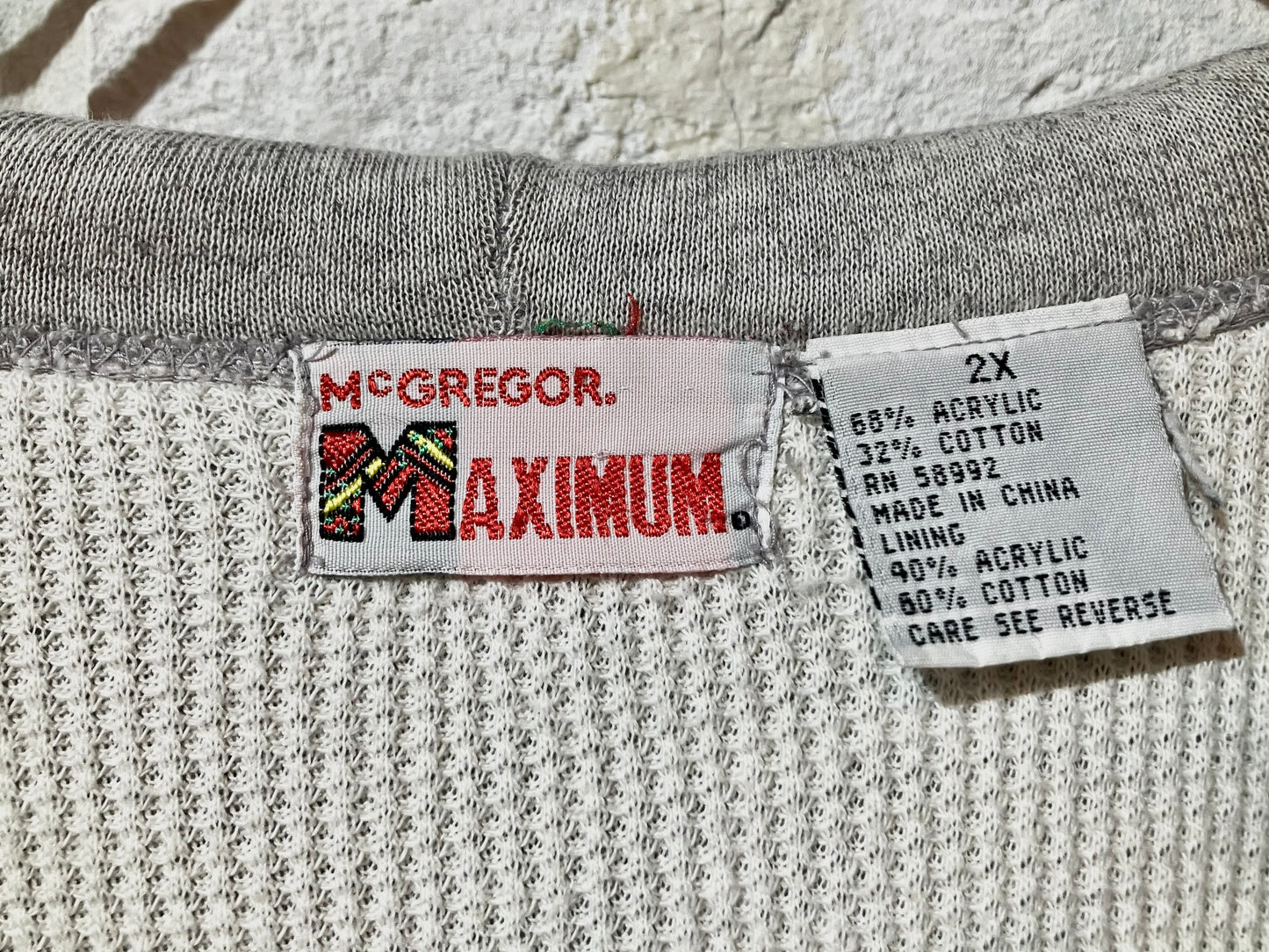 "Mc GREGOR" Old Wide&Short W Fice Hoodie