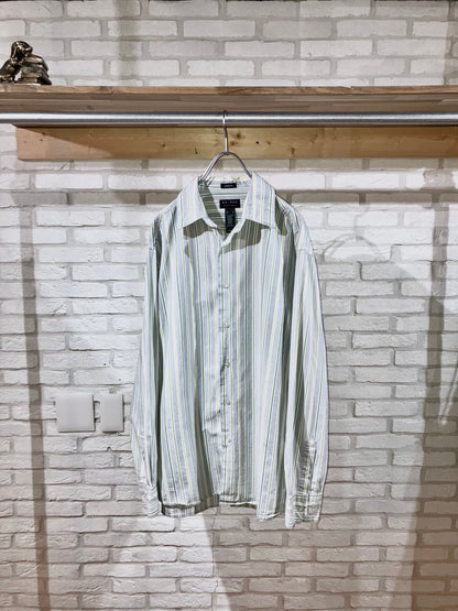 "claiborne" 00s Stripe Shirt
