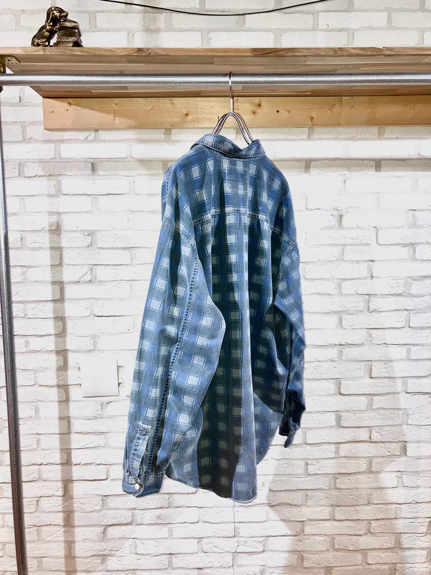 "Levi's" Old Printed Check Shirt