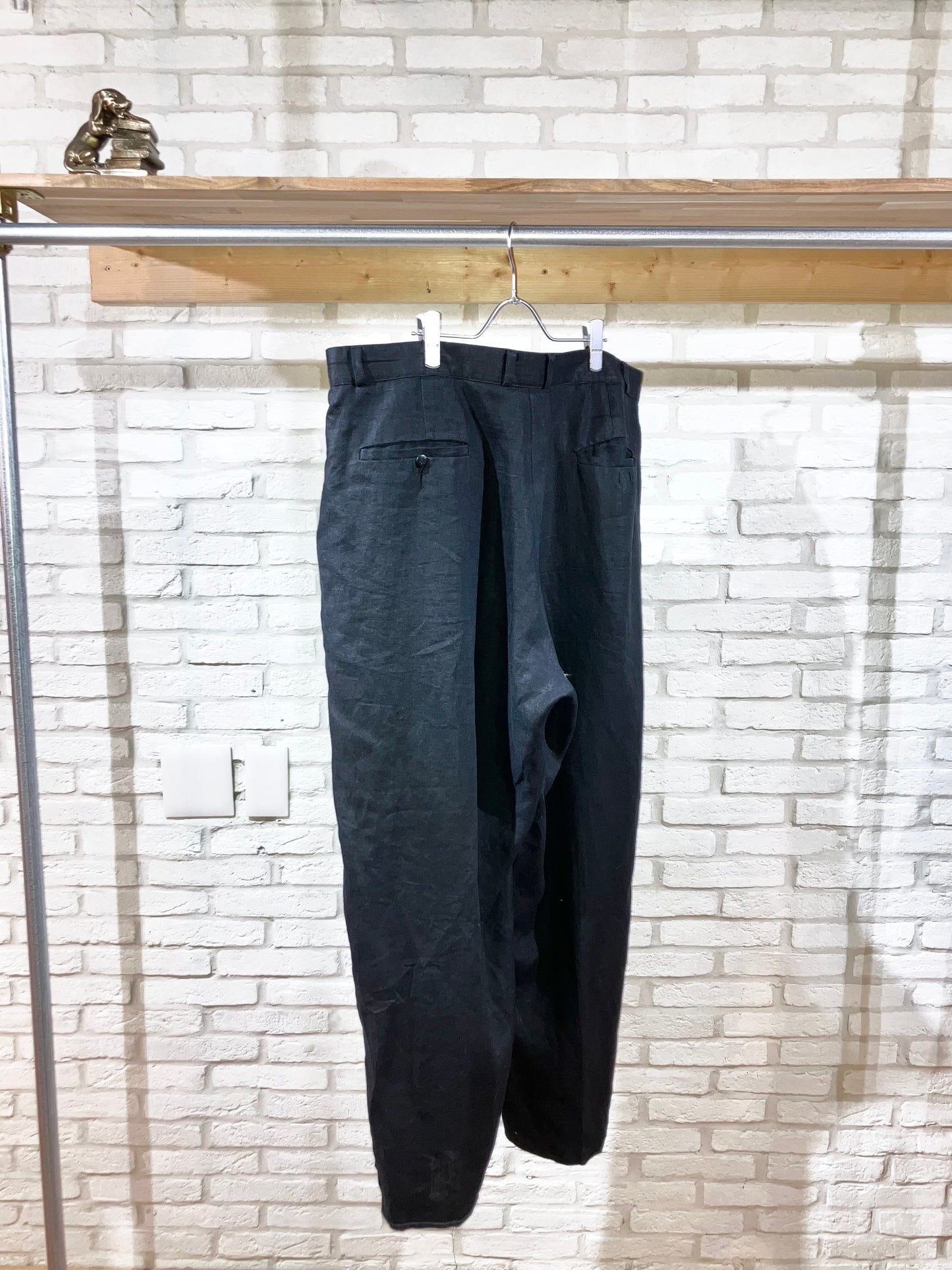 "smash" Old Superwide Linen Slacks