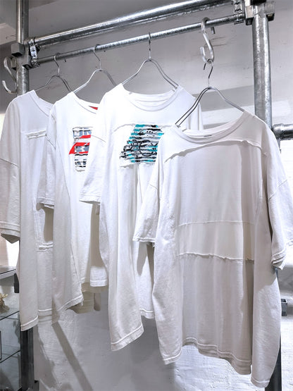 REMAKEBYK CUT OUT TEE big box silhouette