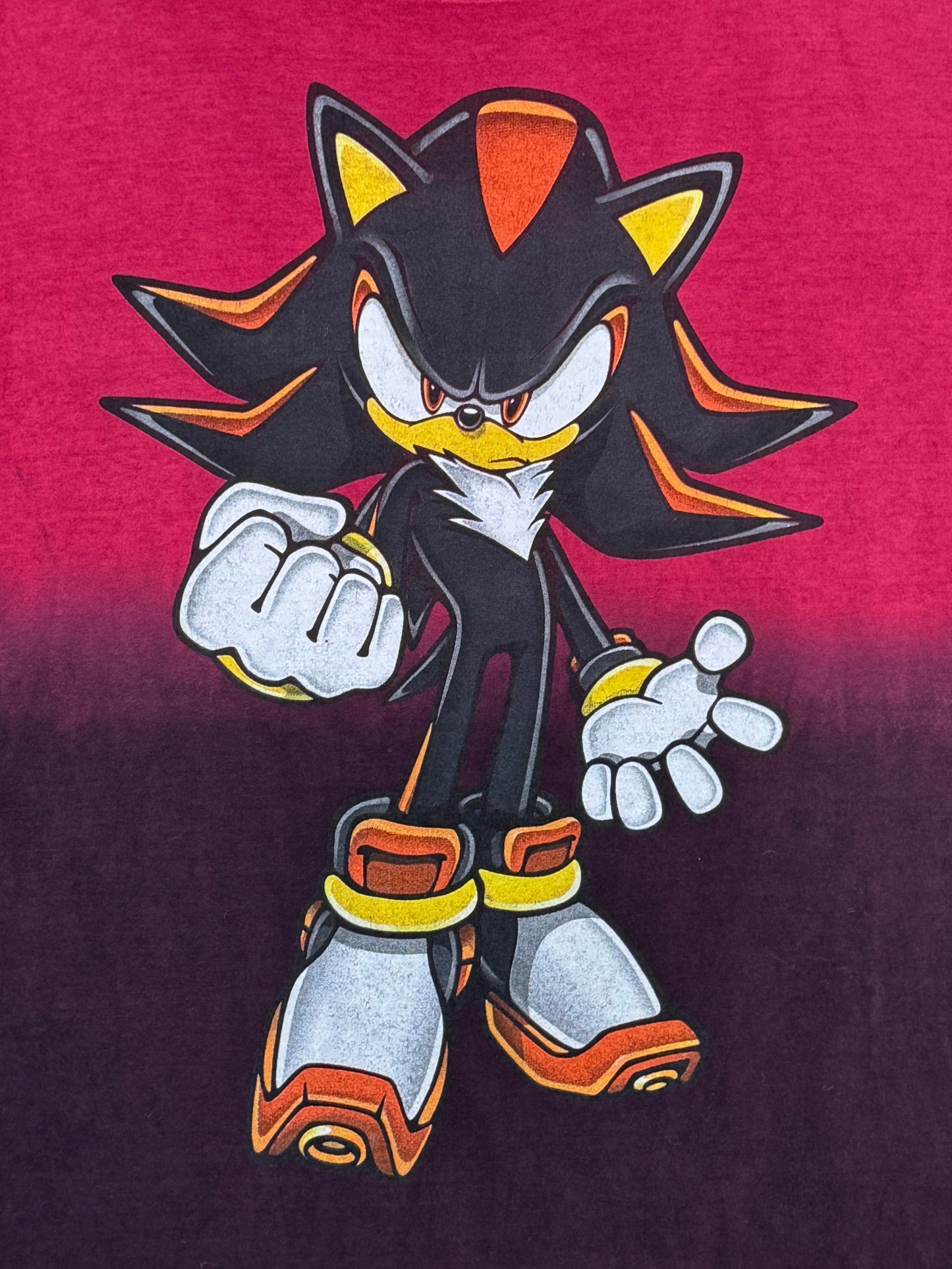 Sonic The Hedgehog Shadow Tie DyeTee
