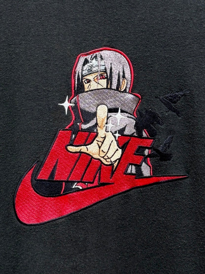 "Itachi Uchiha" Anime Swoosh Hoodie