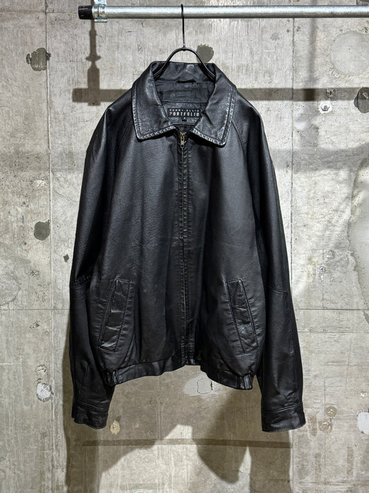 Old Perry Ellis Leather Jacket