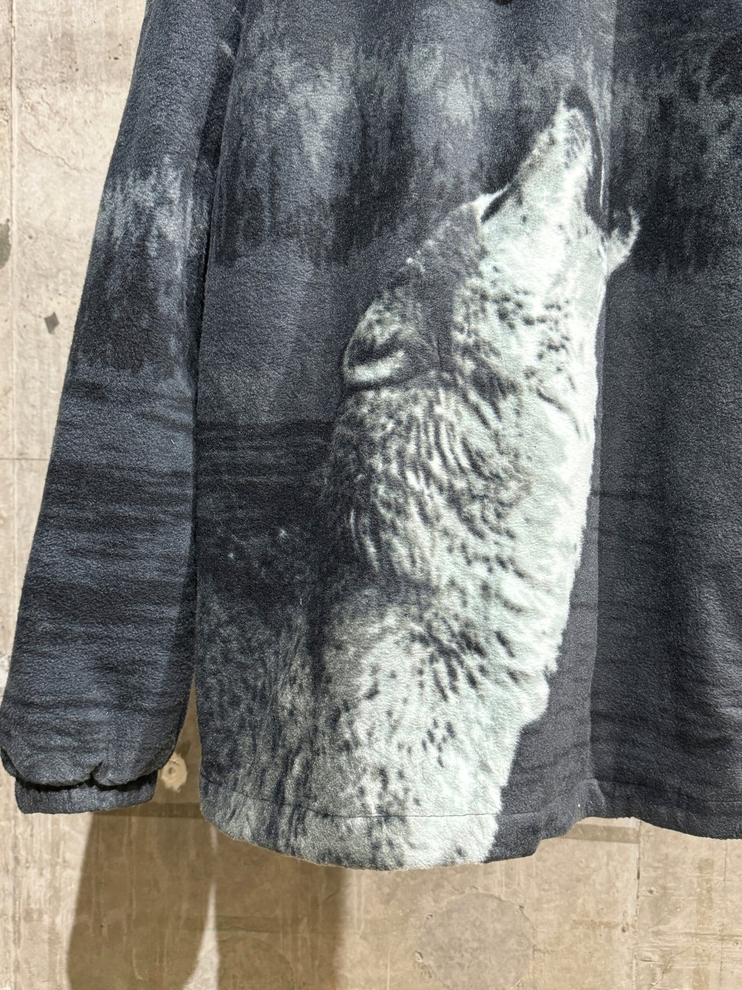 old  Sherpa-Lined Wolf's Fleece Jacket