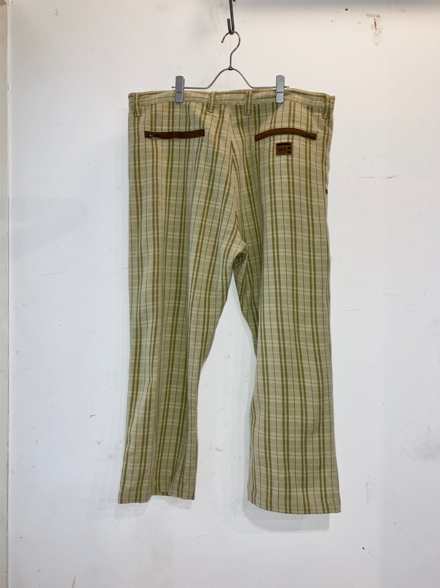 "PHAT FARM" Old Design Check Wide Pants