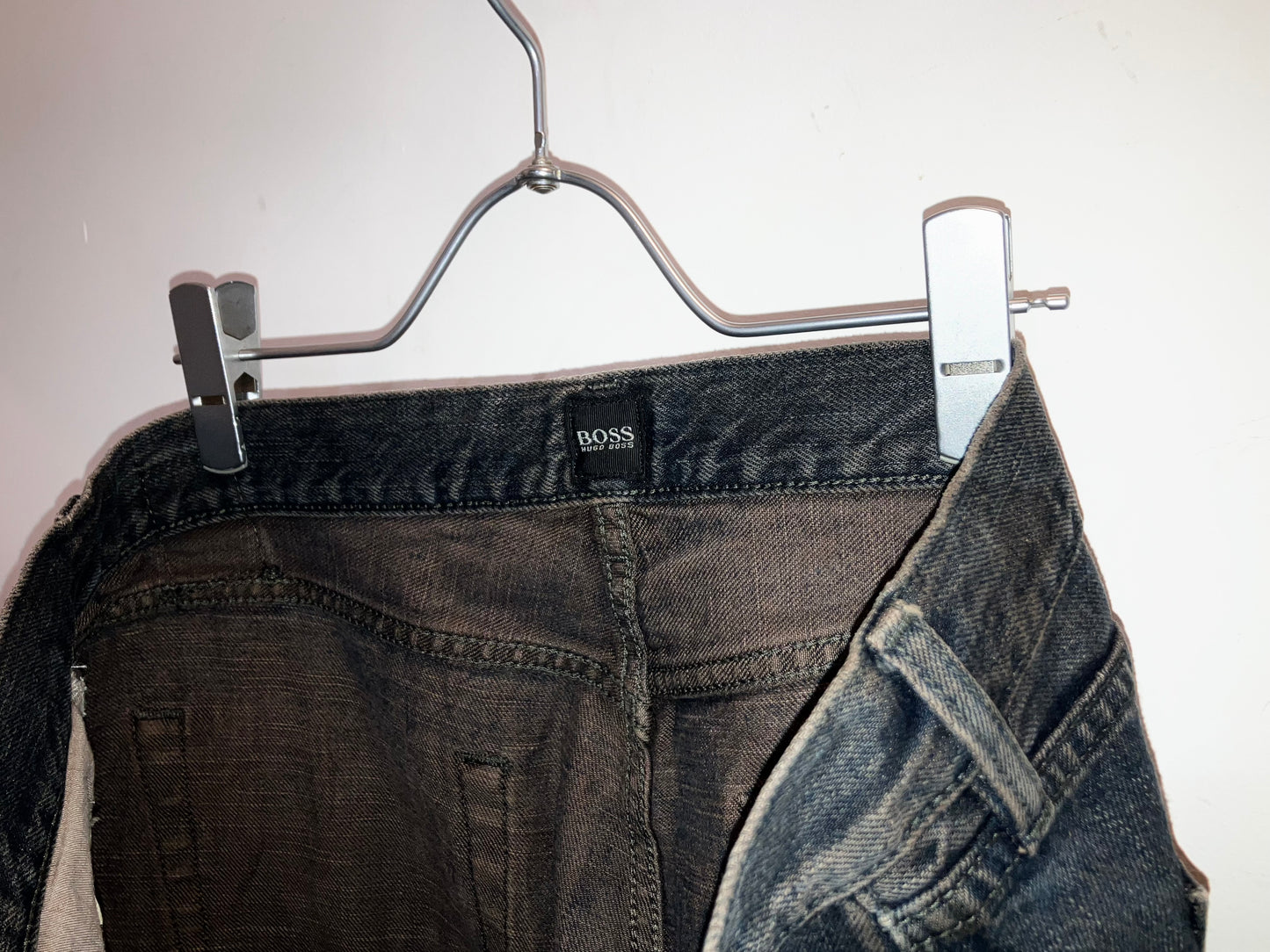 "HUGO BOSS" Old Color Denim Pants