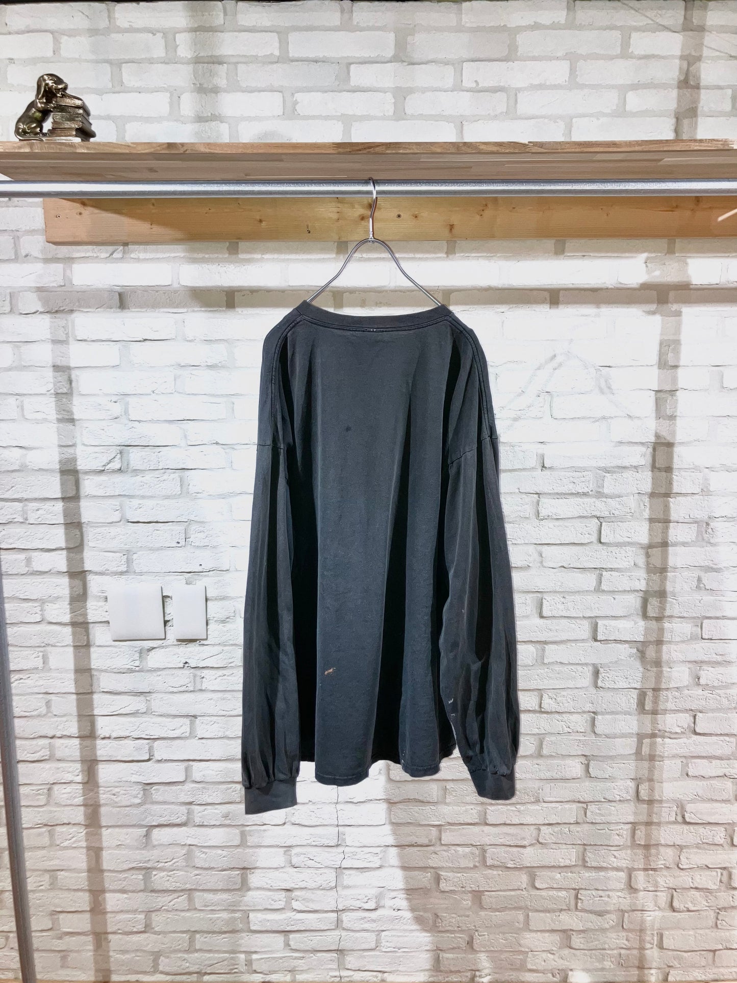"NIKE" 00s Embroidery LS Tee
