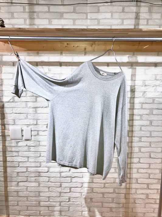 "J.CREW" Old Oversized LS Tee