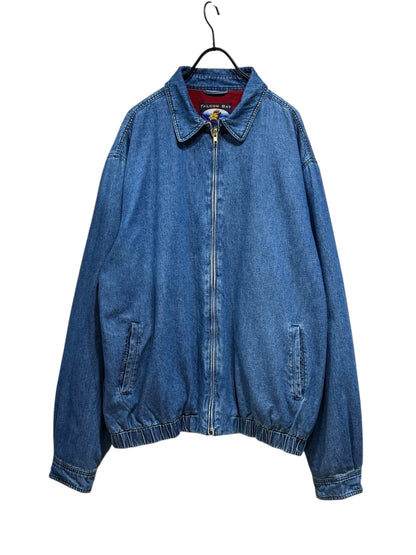 Old Fleece-Lined Denim Jacket