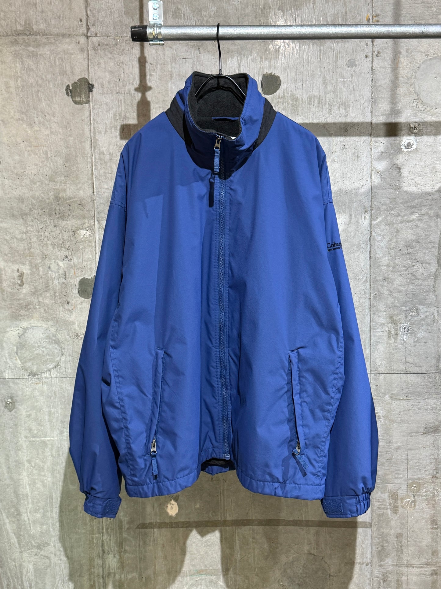 Columbia Cobalt Blue Fleece Lining Jacket
