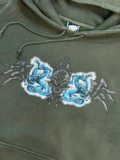 00s Top Heavy Tribal Dragon Hoodie
