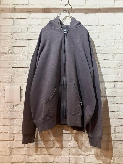 "RUSSELL" 00s Nice Color Zip Hoodie