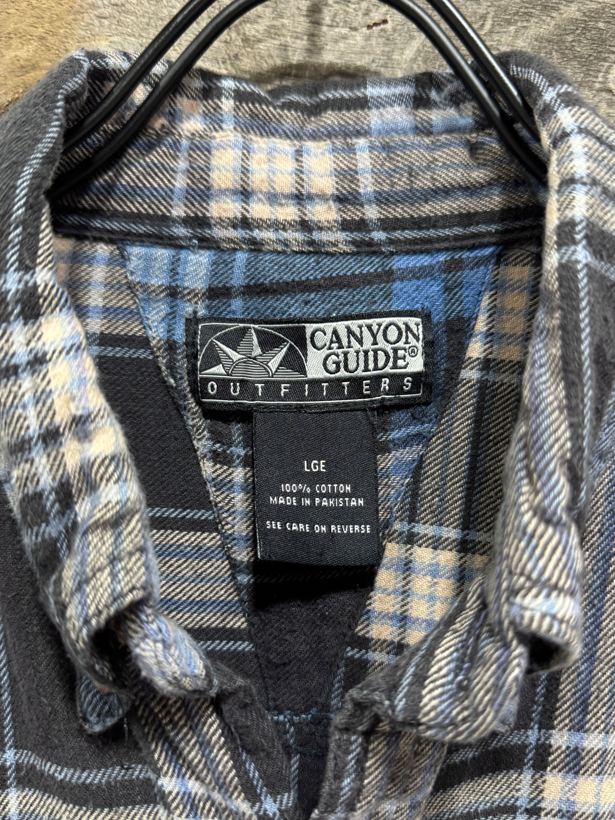 Old Plaid Flannel Shirt