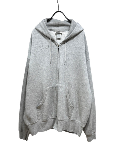 00s Custom Handwritten Zip-up Hoodie