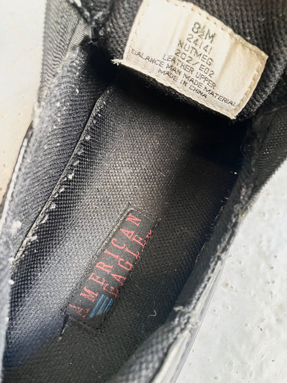 "AMERICAN EAGLE" 00s Fat Design Leather Shoes