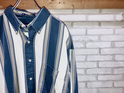 Old Oversized Stripe Shirt