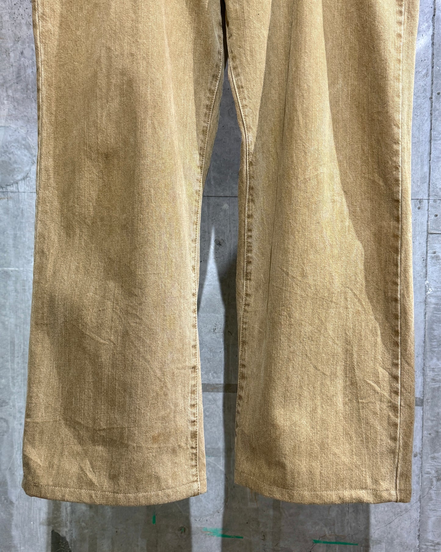 Sean John Embroidered Wide Denim Pants