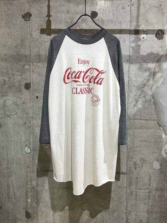 Coca Cola Three Quarter Sleeve Long Tee